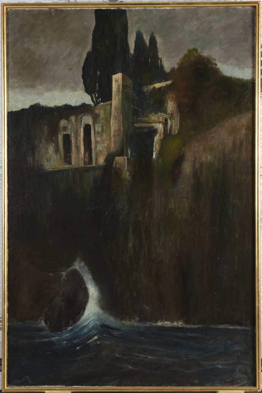 Pejzaż autorstwa Arnold Böcklin
