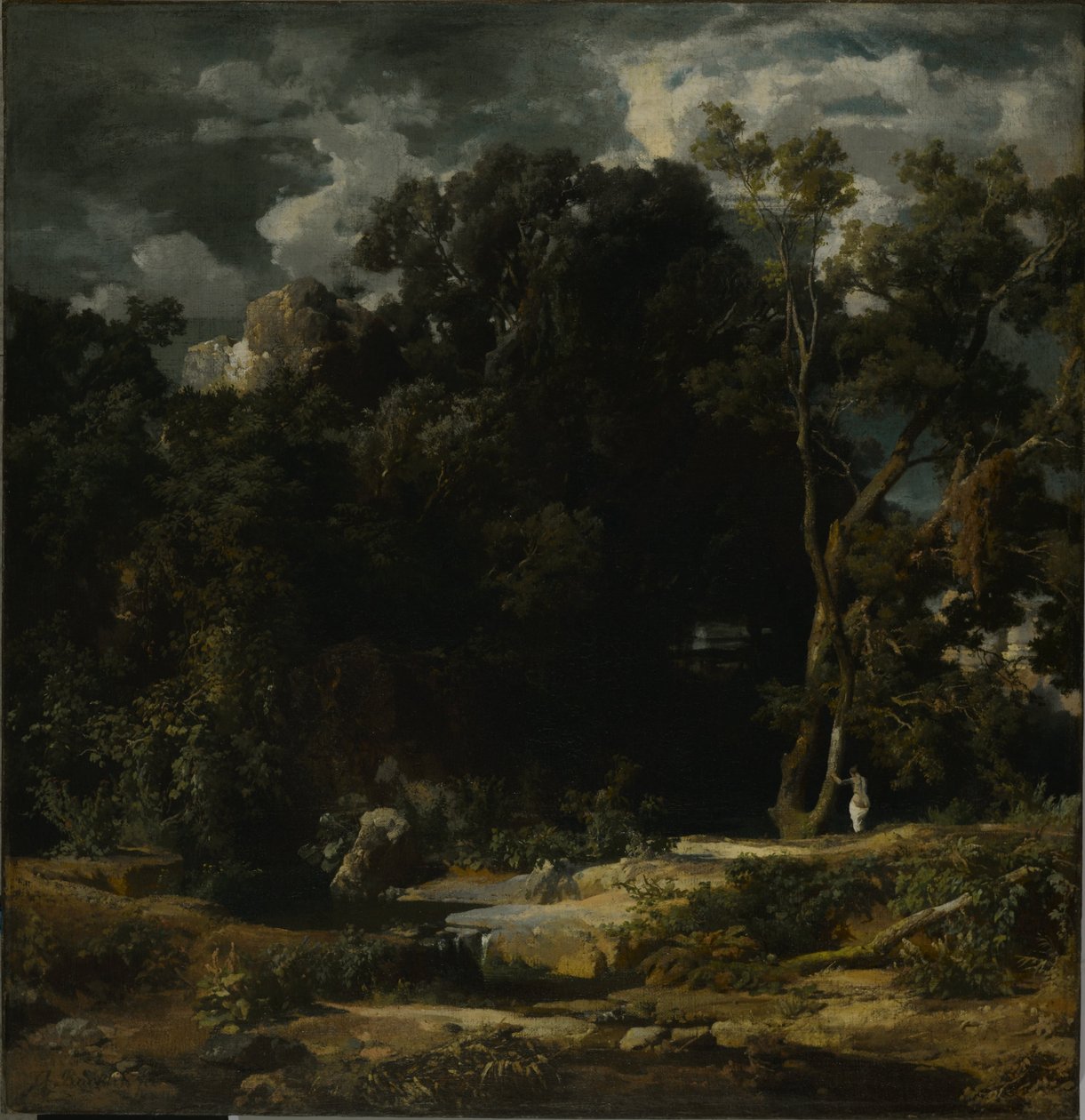 Krajobraz rzymski autorstwa Arnold Böcklin