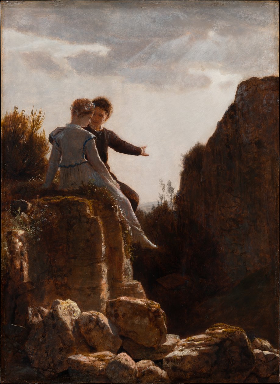Miesiąc miodowy autorstwa Arnold Böcklin