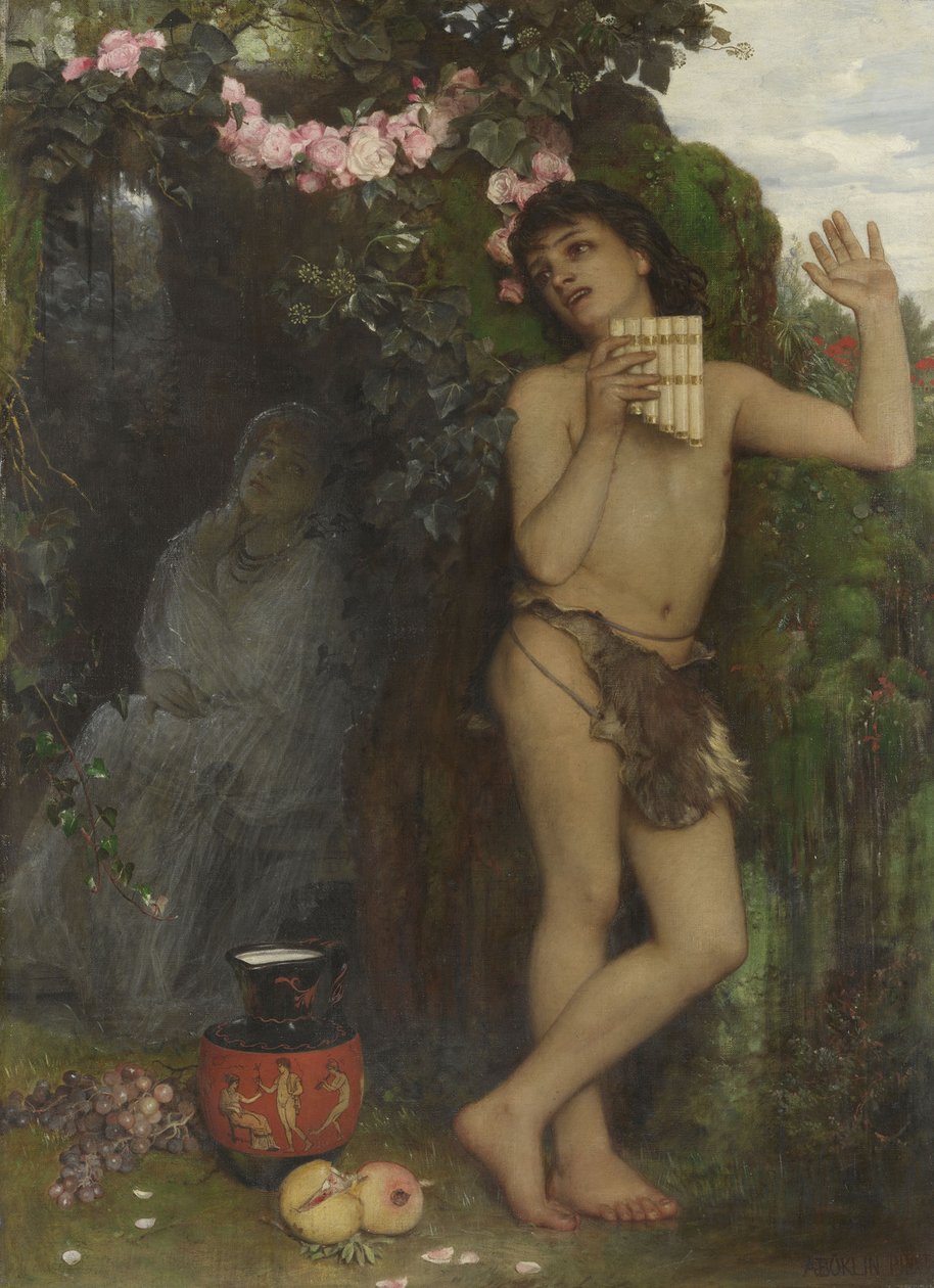 Skarga pasterza autorstwa Arnold Böcklin