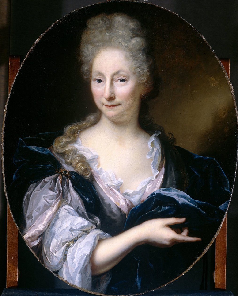 Portret Margarethy van de Eeckhout, żony Pietera van de Poel autorstwa Arnold Boonen