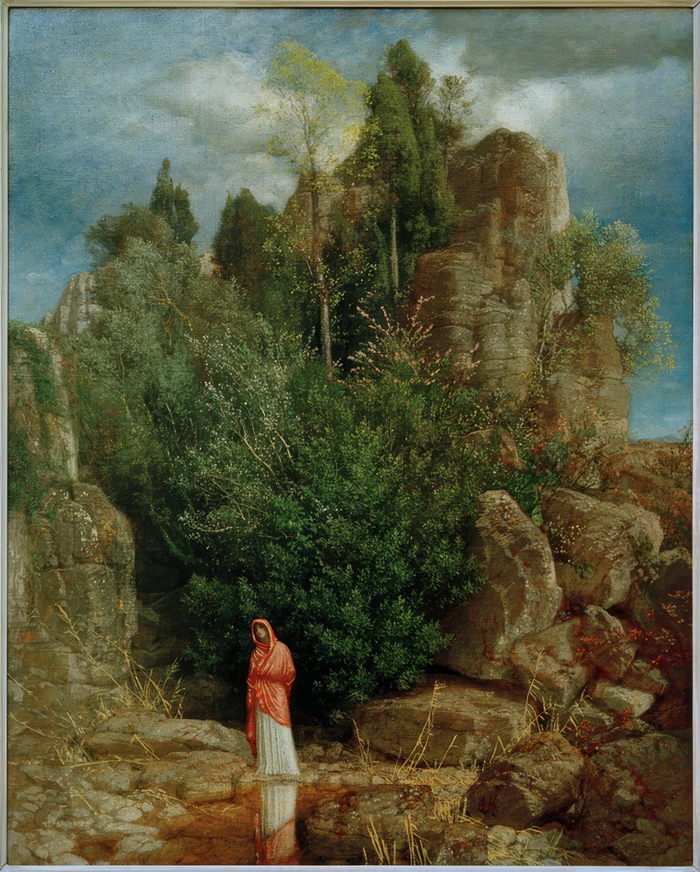 samotność autorstwa Arnold Böcklin