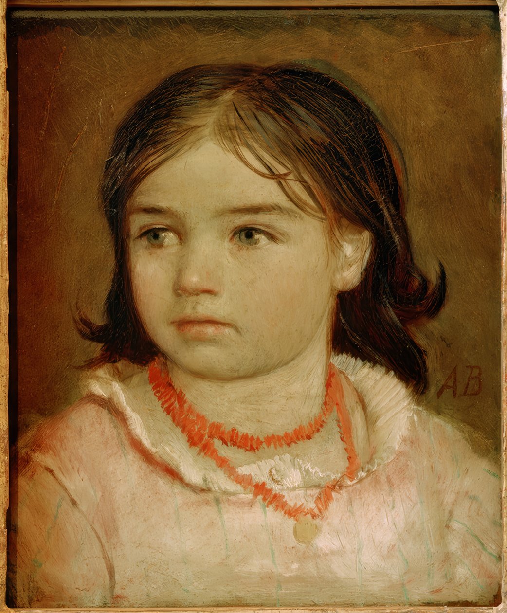 Portret dziecka córki Lucia autorstwa Arnold Böcklin