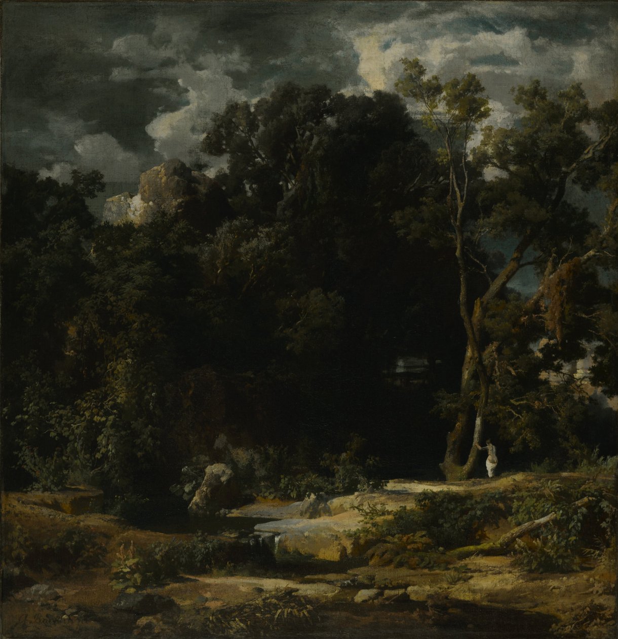 Krajobraz rzymski, 1852 autorstwa Arnold Böcklin