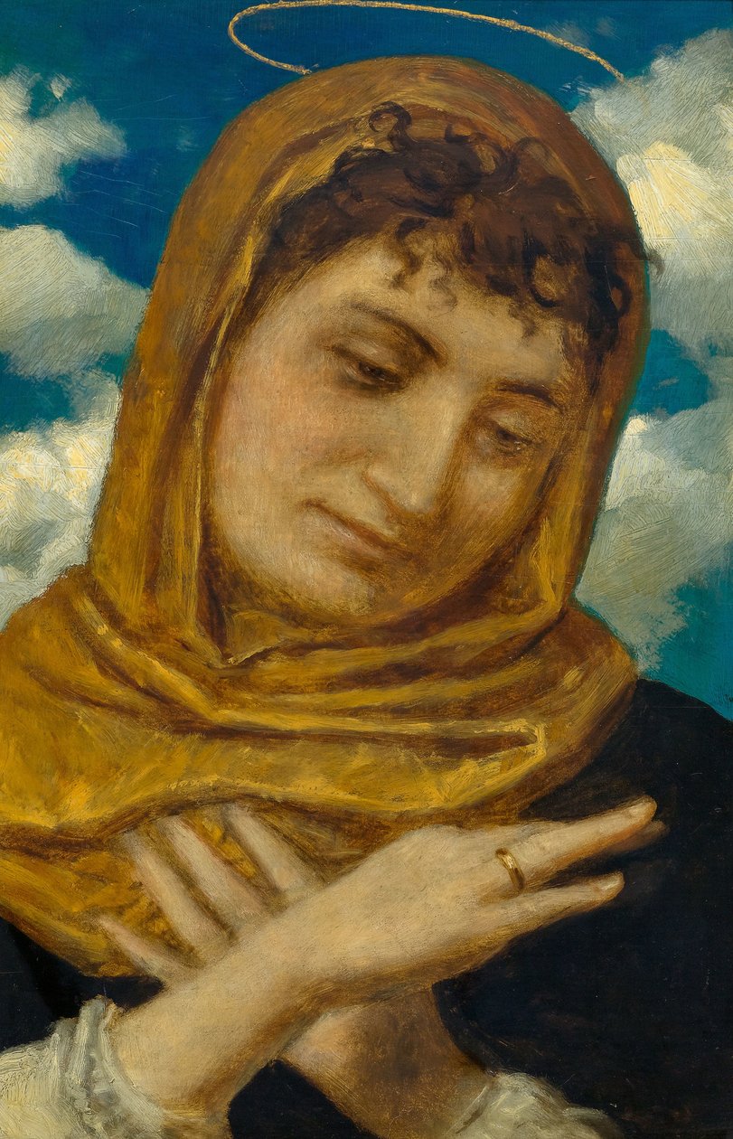 Święta Katarzyna, 1880. autorstwa Arnold Böcklin