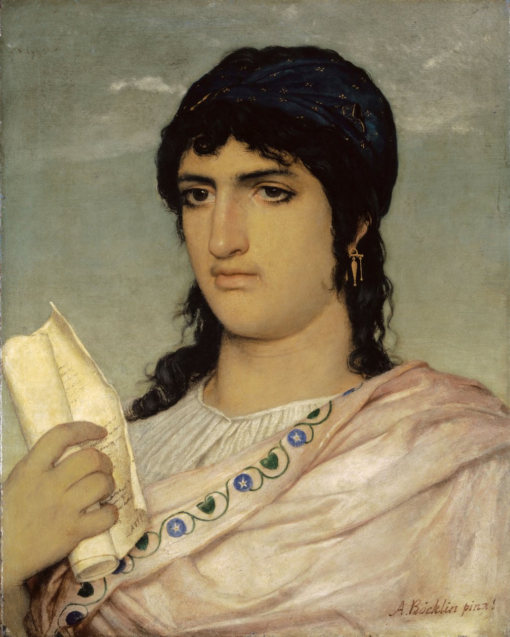 Safona, 1862. autorstwa Arnold Böcklin