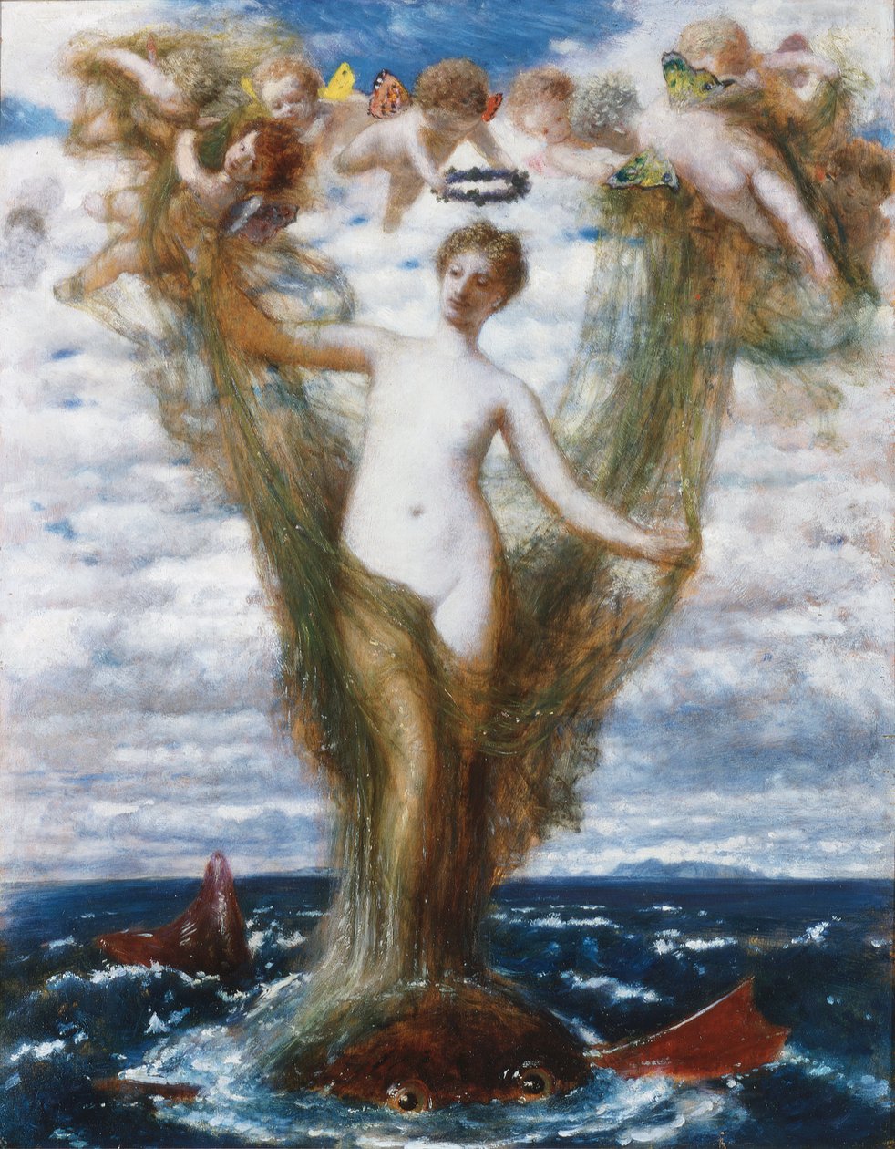 Venus Anadyomene autorstwa Arnold Böcklin