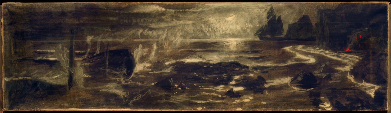 Wizja na morzu autorstwa Arnold Böcklin