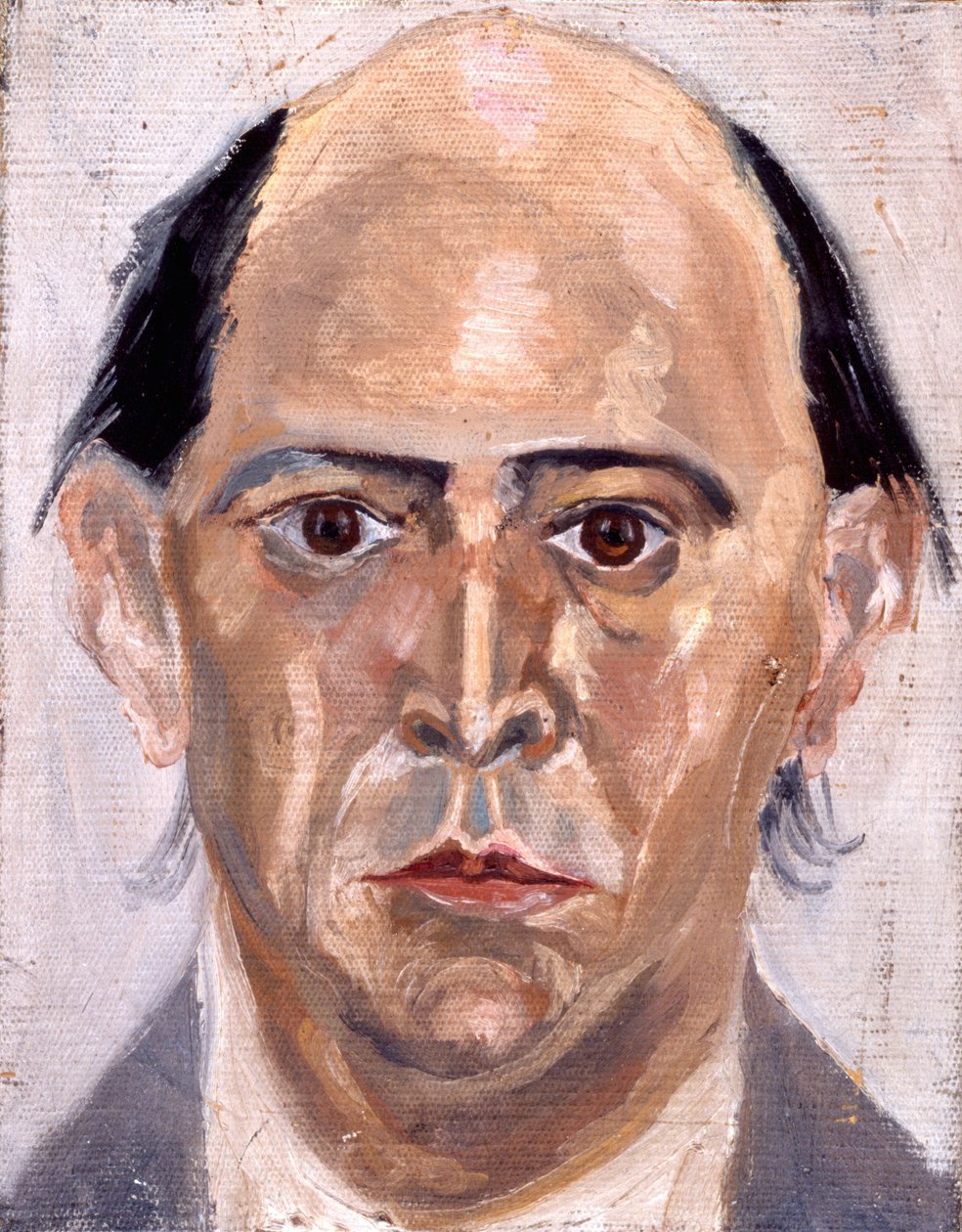 Arnold SCHOENBERG - autoportret austriacki kompozytor (1874 - 1951) autorstwa Arnold Schoenberg