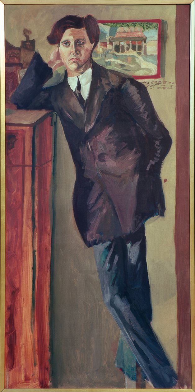 Alban Berg autorstwa Arnold Schönberg