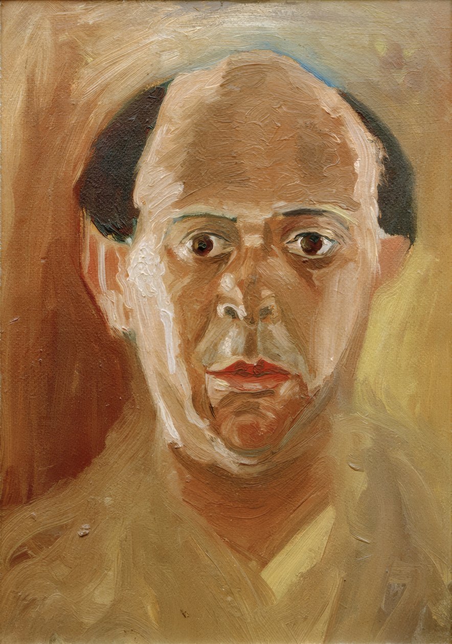 autoportret autorstwa Arnold Schönberg