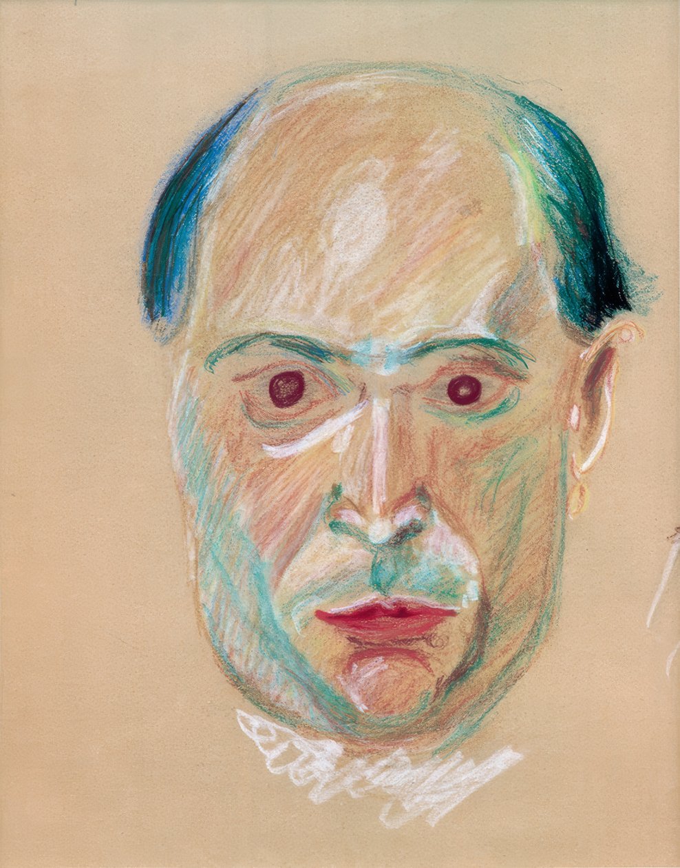 autoportret autorstwa Arnold Schönberg