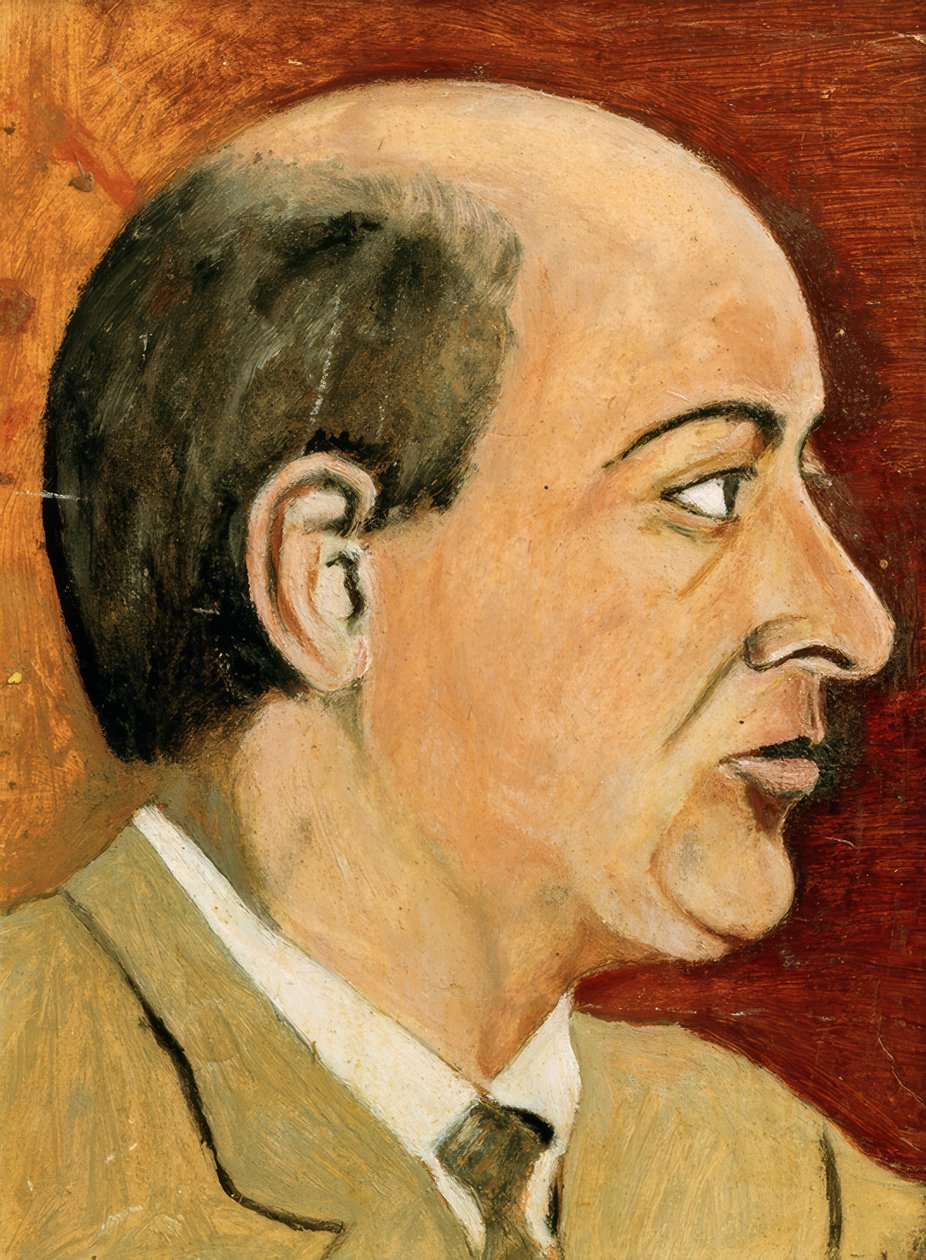 autoportret autorstwa Arnold Schönberg