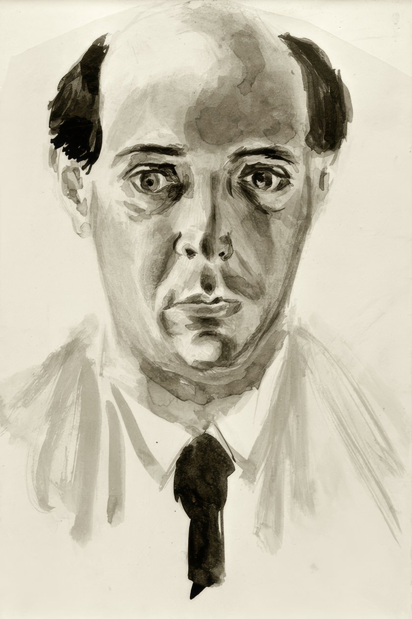 autoportret autorstwa Arnold Schönberg
