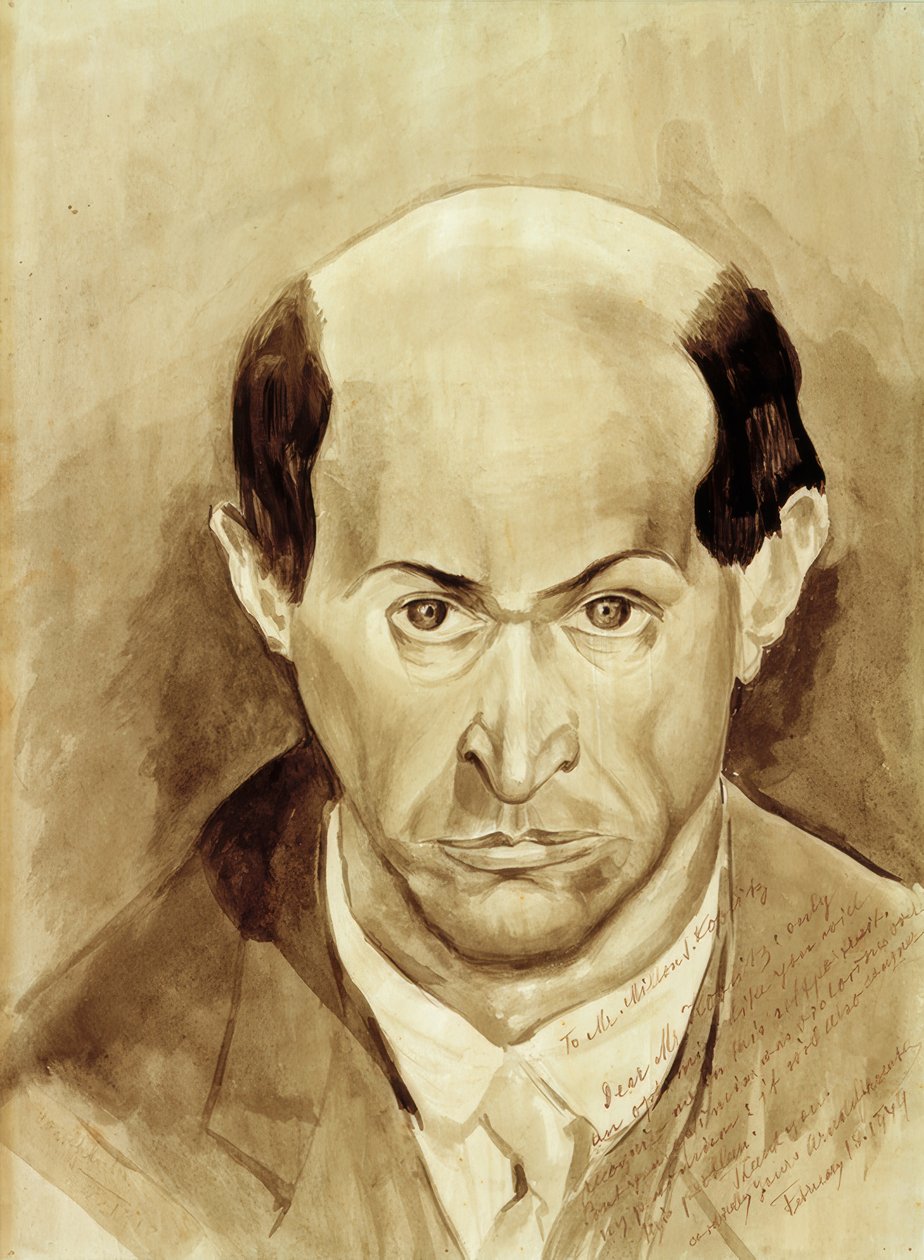 autoportret autorstwa Arnold Schönberg