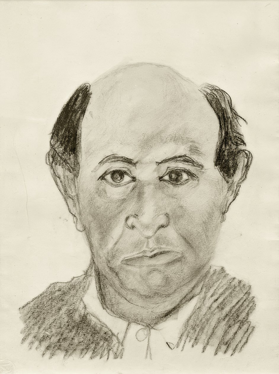 autoportret autorstwa Arnold Schönberg