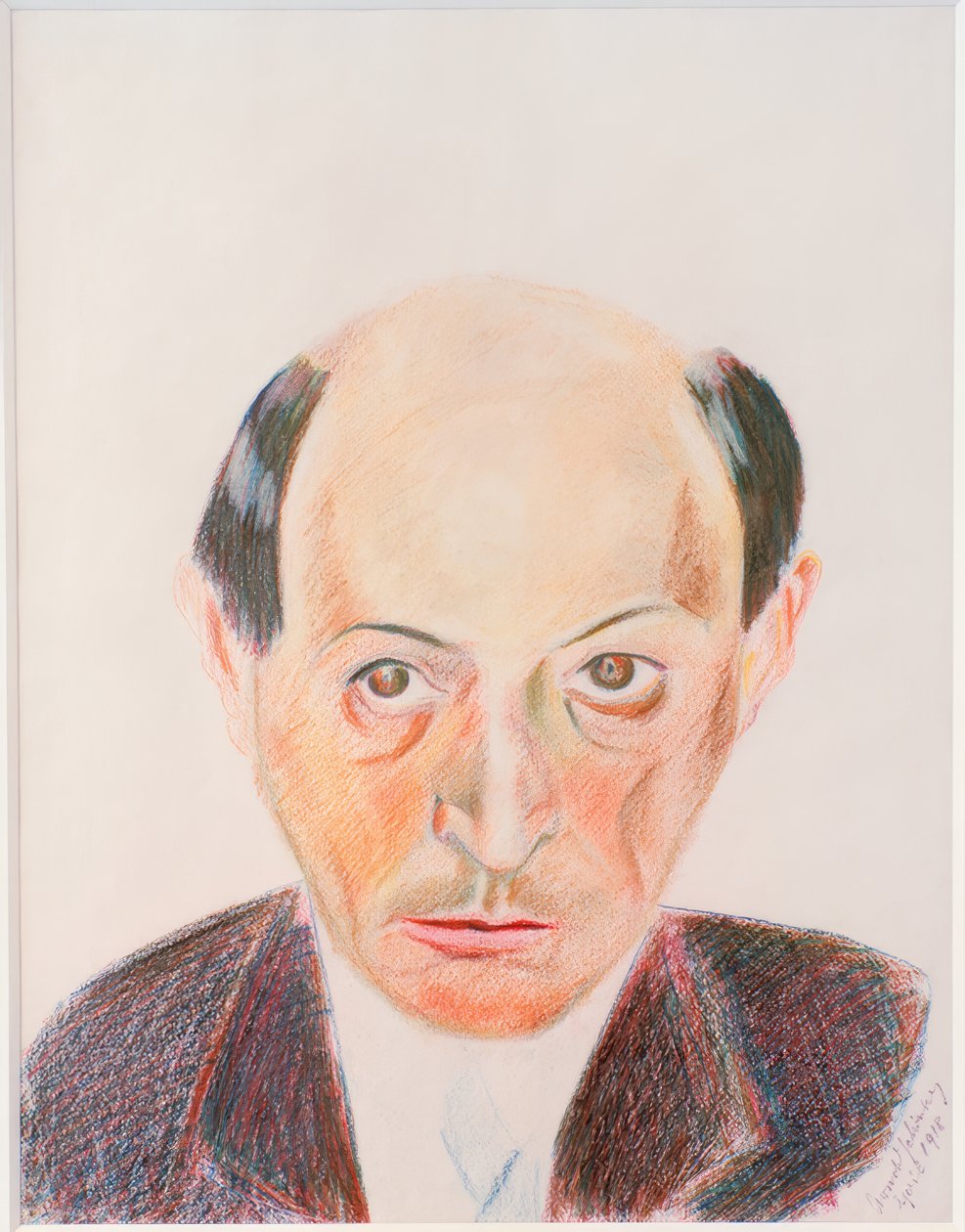 autoportret autorstwa Arnold Schönberg