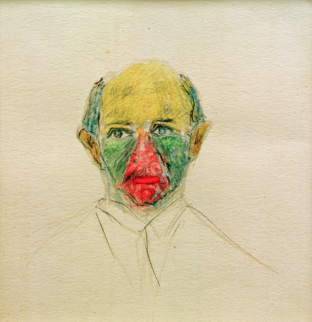 autoportret autorstwa Arnold Schönberg