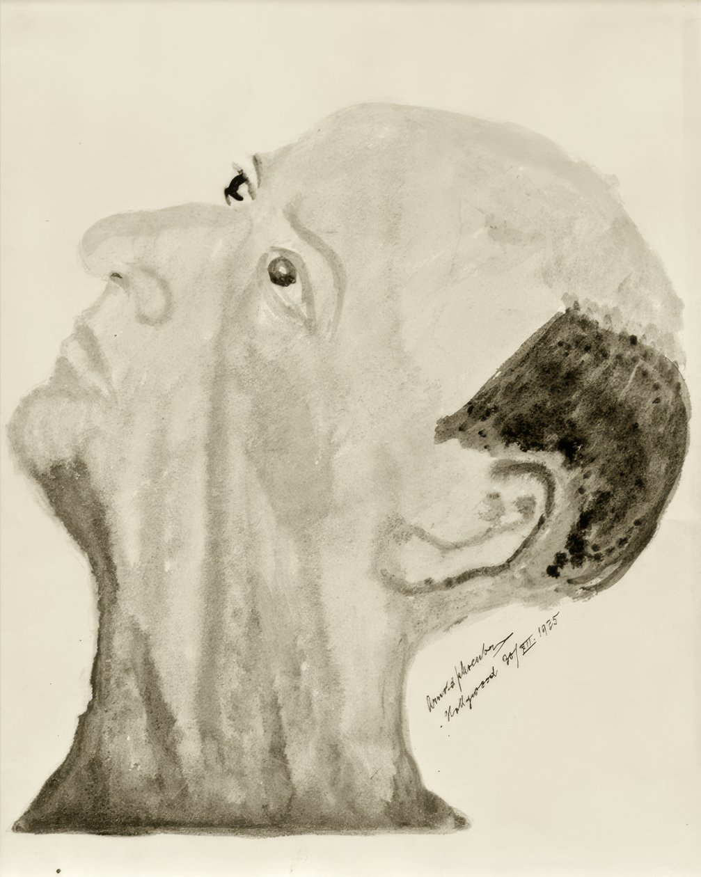 autoportret autorstwa Arnold Schönberg