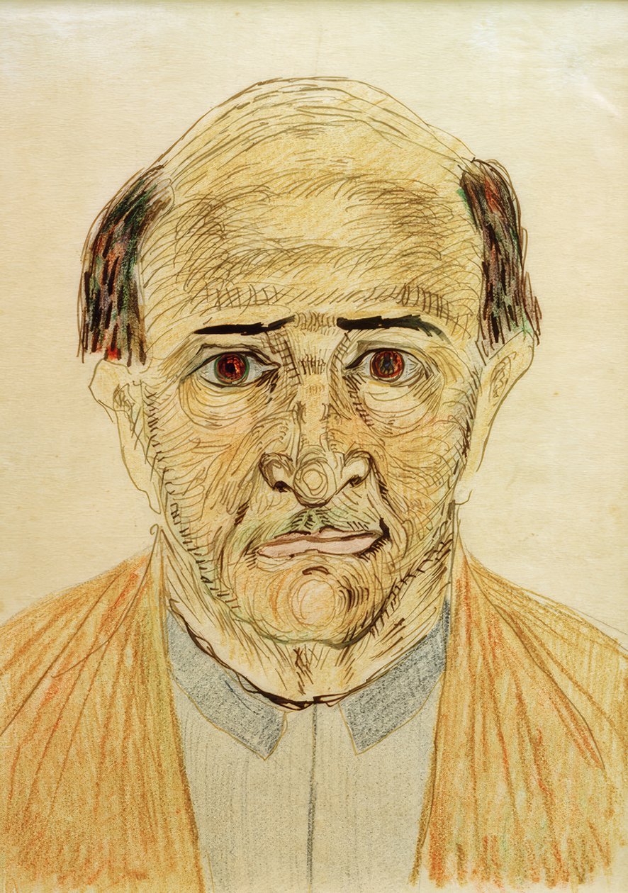 autoportret autorstwa Arnold Schönberg