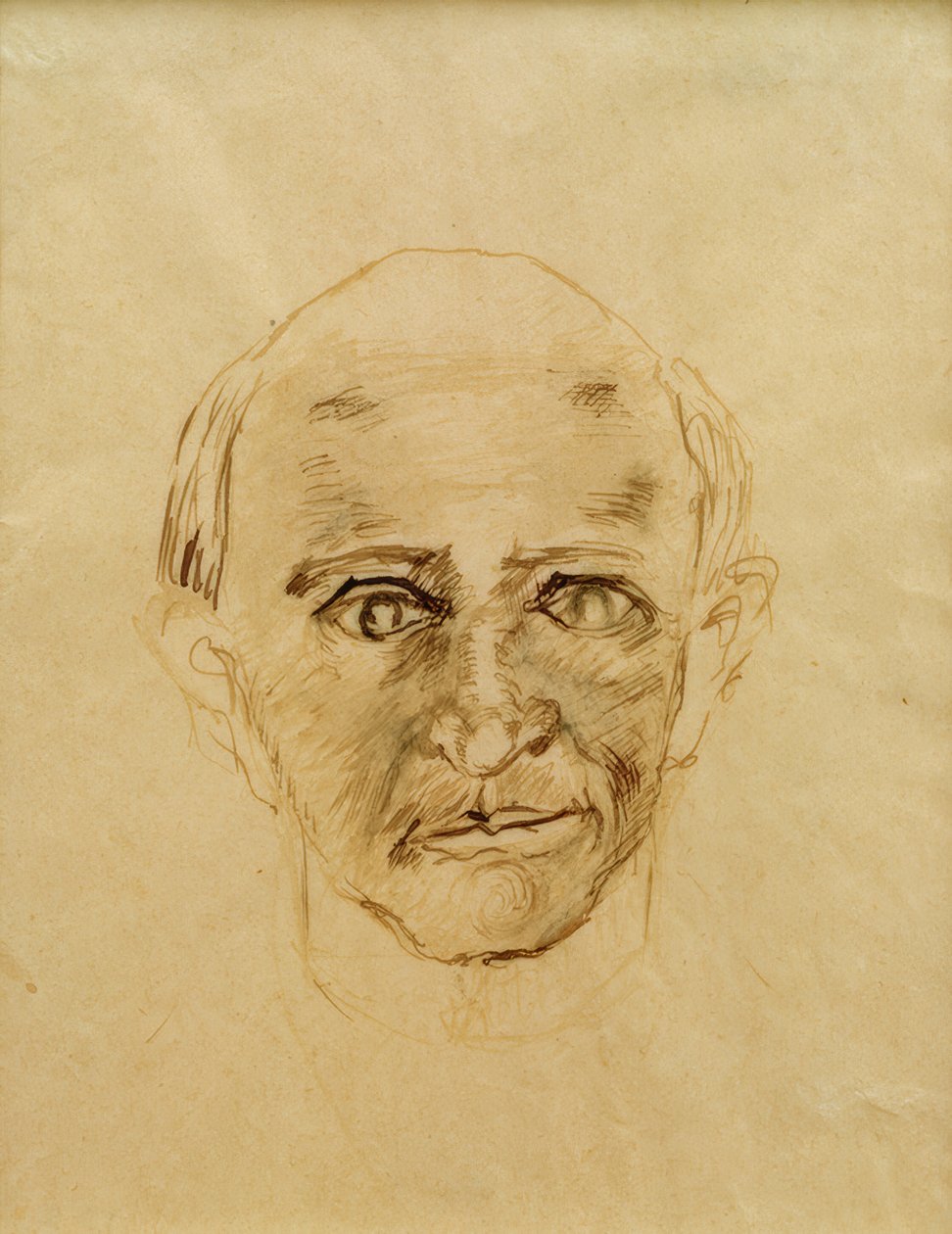 autoportret autorstwa Arnold Schönberg