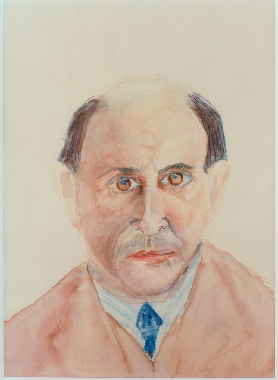 autoportret autorstwa Arnold Schönberg