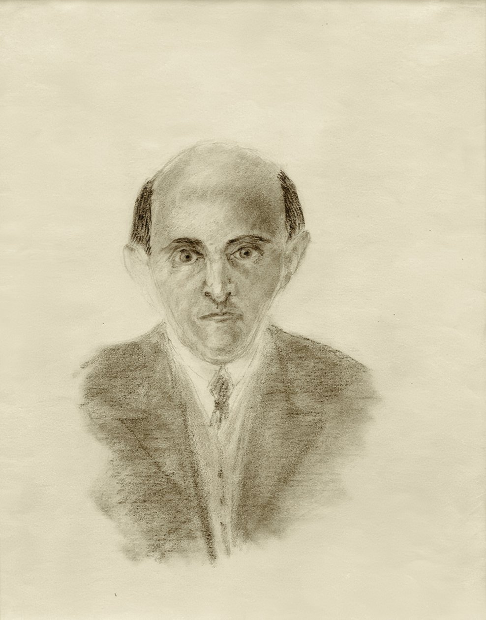 Autoportret autorstwa Arnold Schönberg
