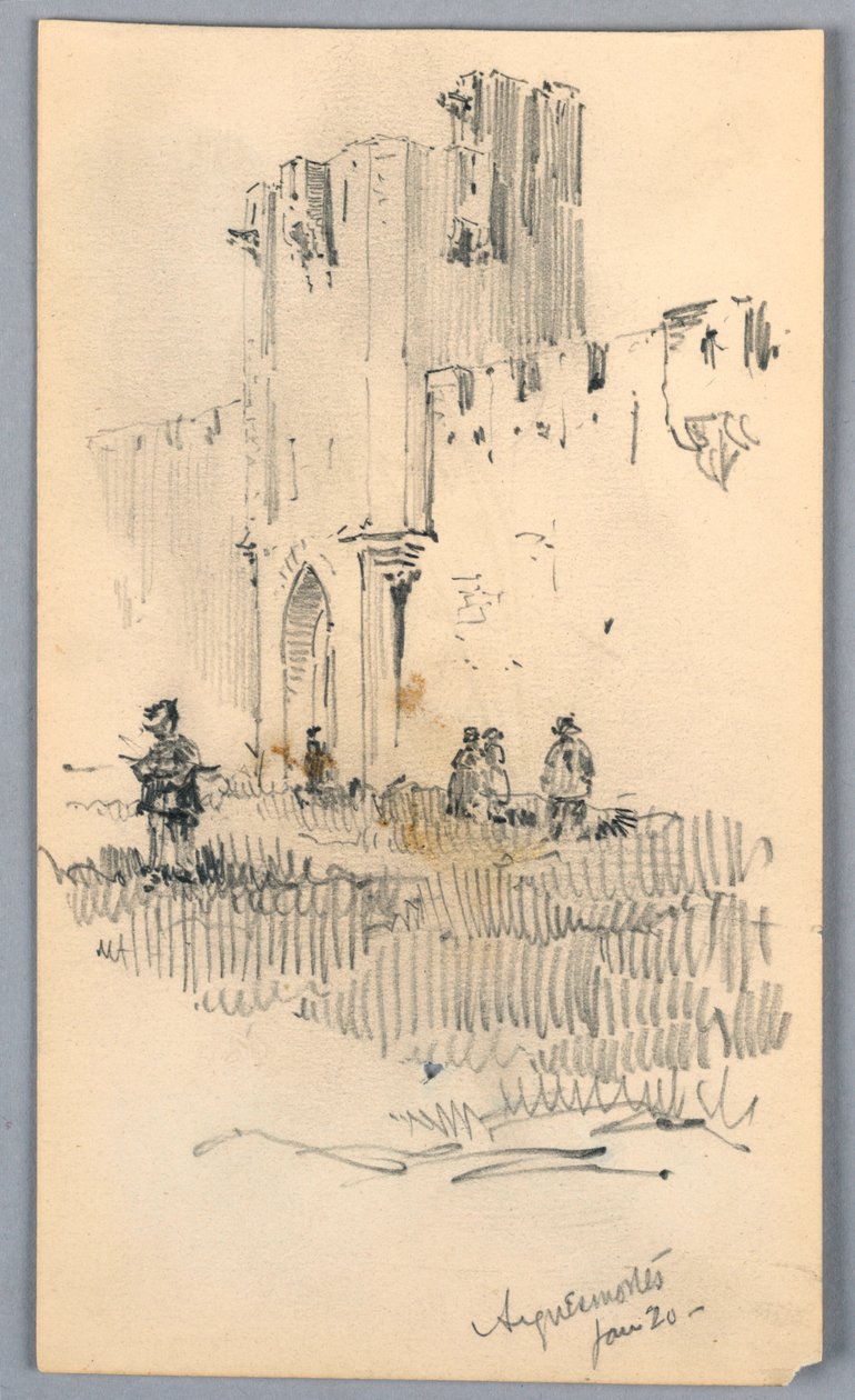 W Aigues — Mortes autorstwa Arnold William Brunner