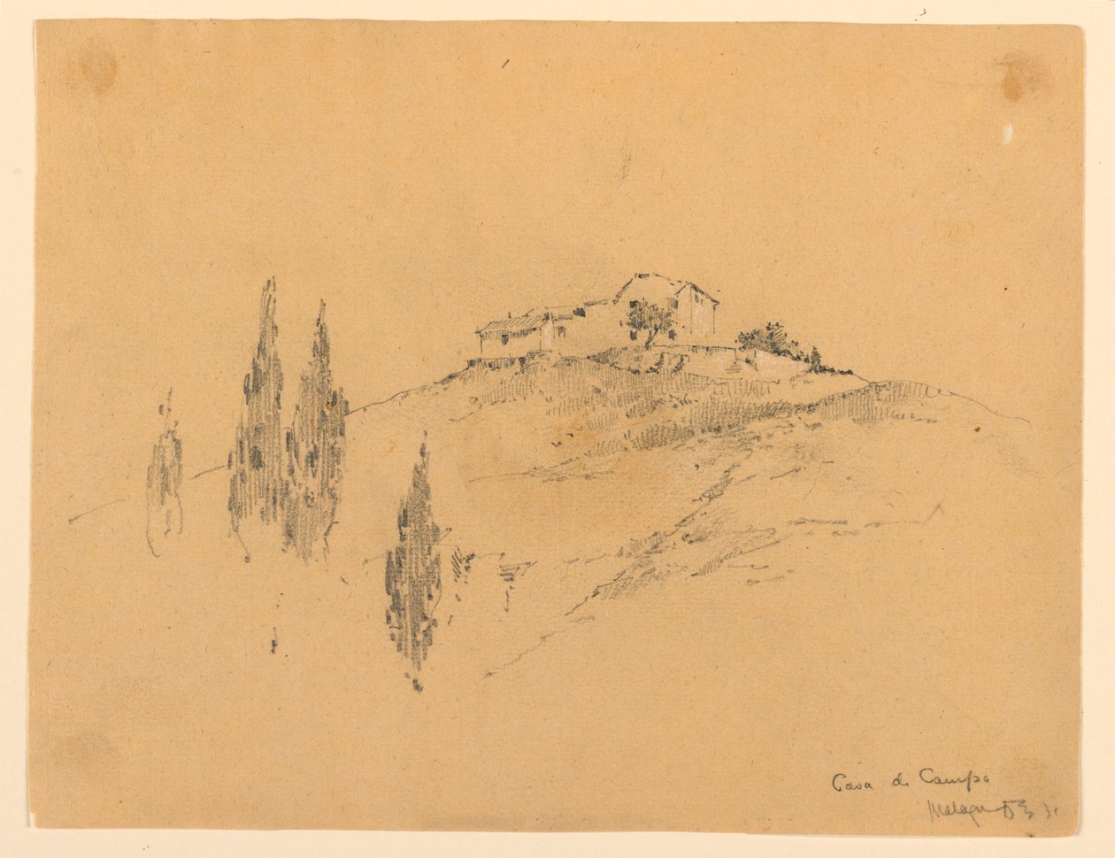 Dom Wiejski, Malapu autorstwa Arnold William Brunner