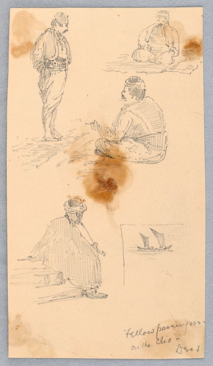Współpasażerowie w Cleo autorstwa Arnold William Brunner