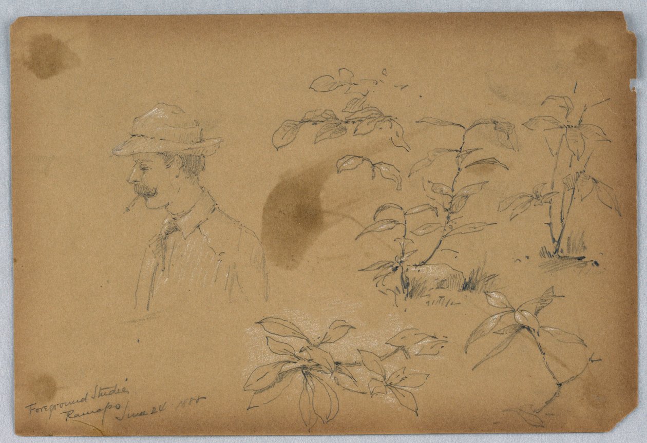 Studia na pierwszym planie, Ramapo autorstwa Arnold William Brunner