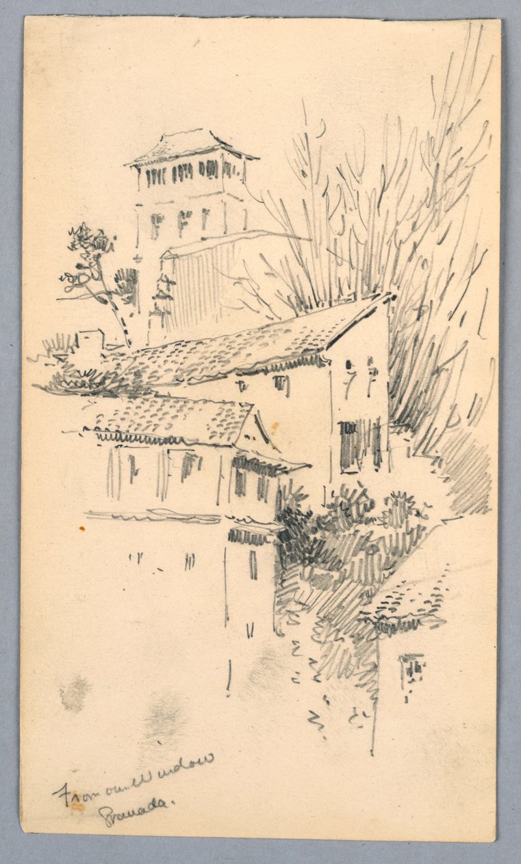 Z naszego okna Granada autorstwa Arnold William Brunner