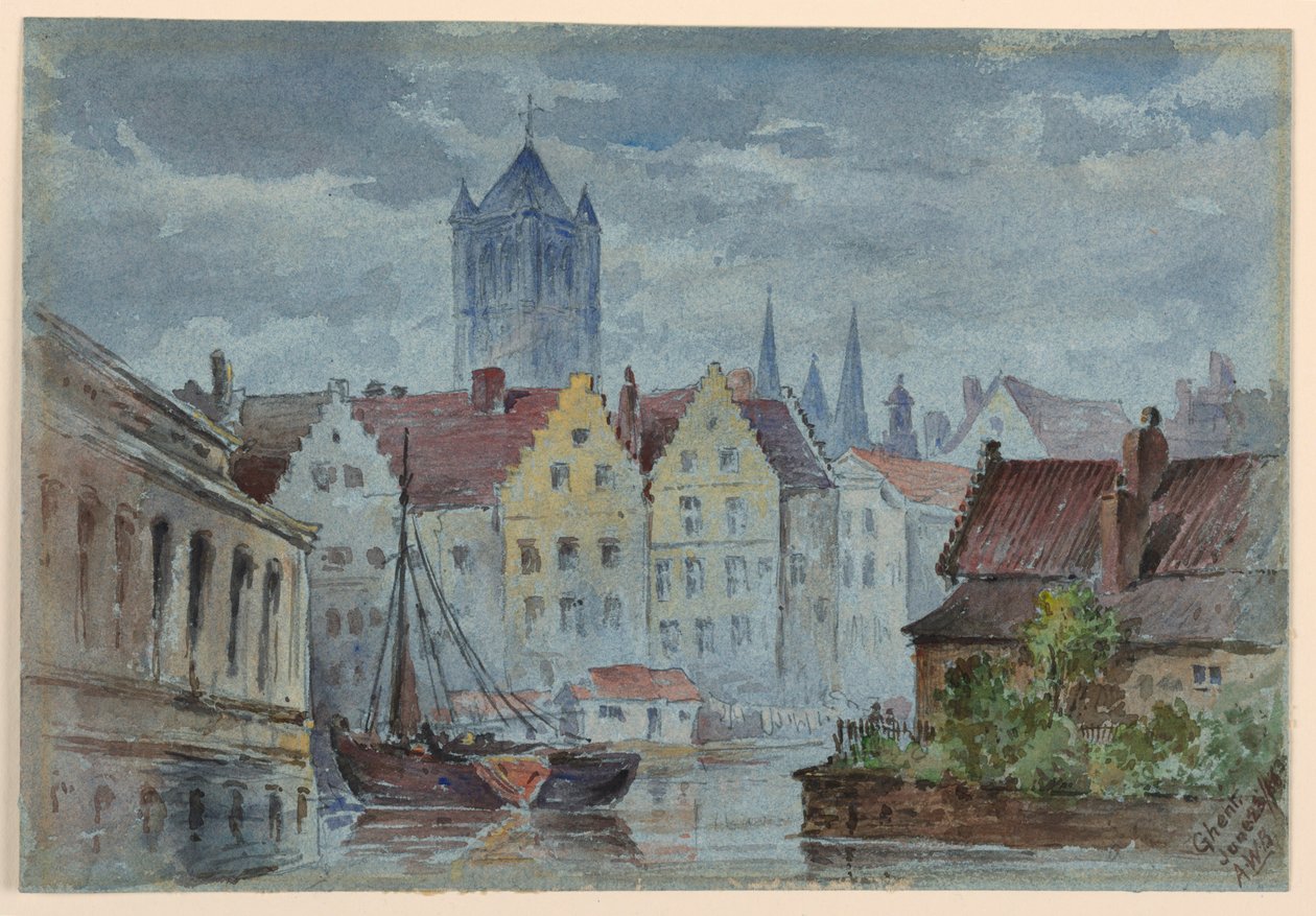 Gandawa autorstwa Arnold William Brunner