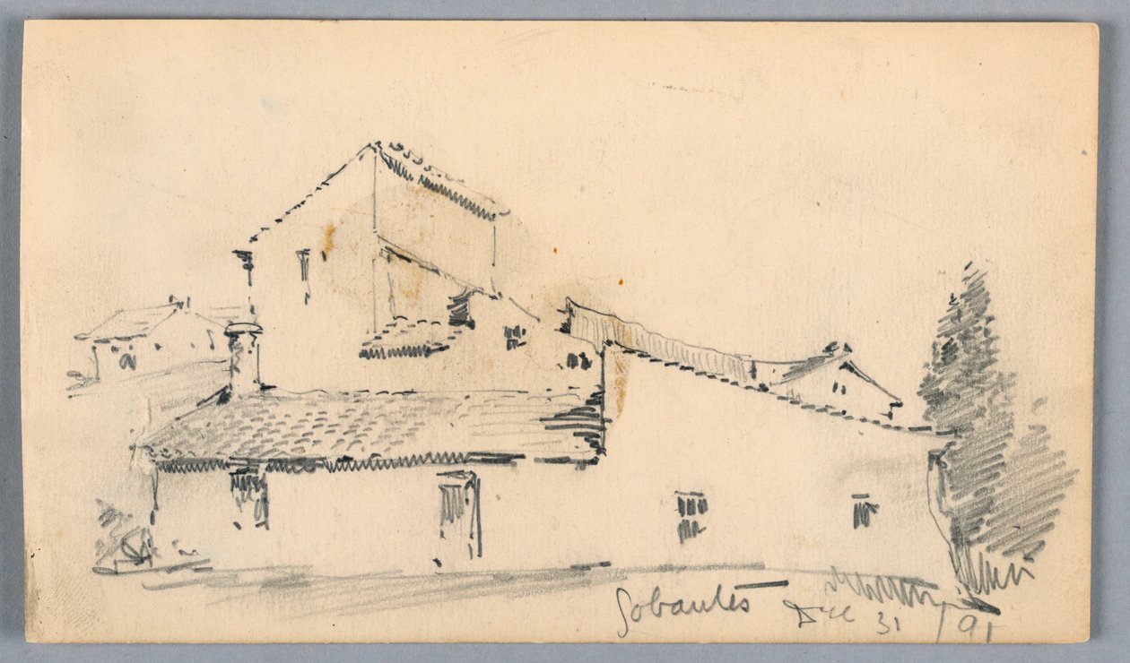 Dom – Sobantes autorstwa Arnold William Brunner