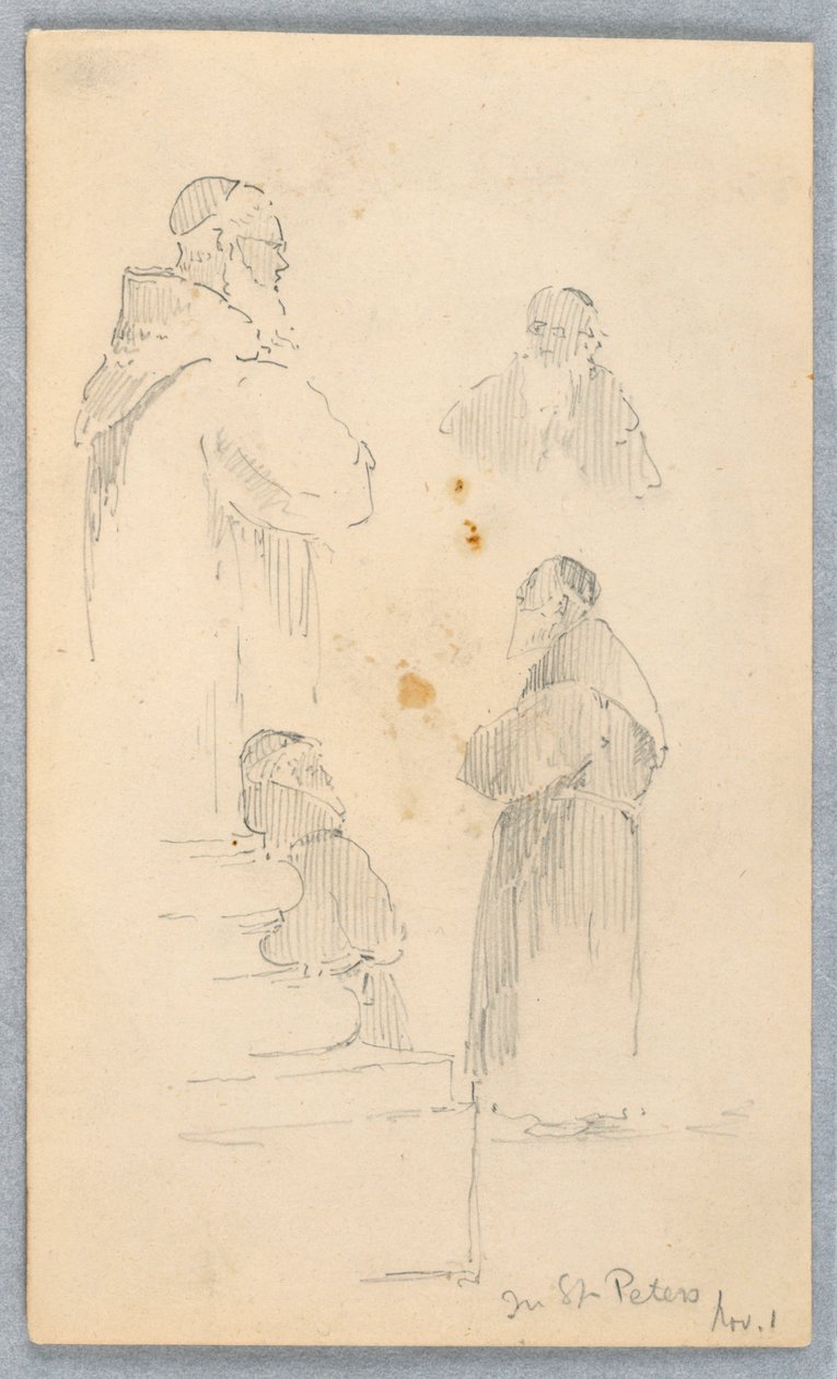 U św. Piotra w Rzymie autorstwa Arnold William Brunner