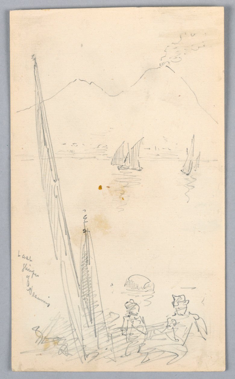 Ostatnie spojrzenie Wezuwiusza autorstwa Arnold William Brunner