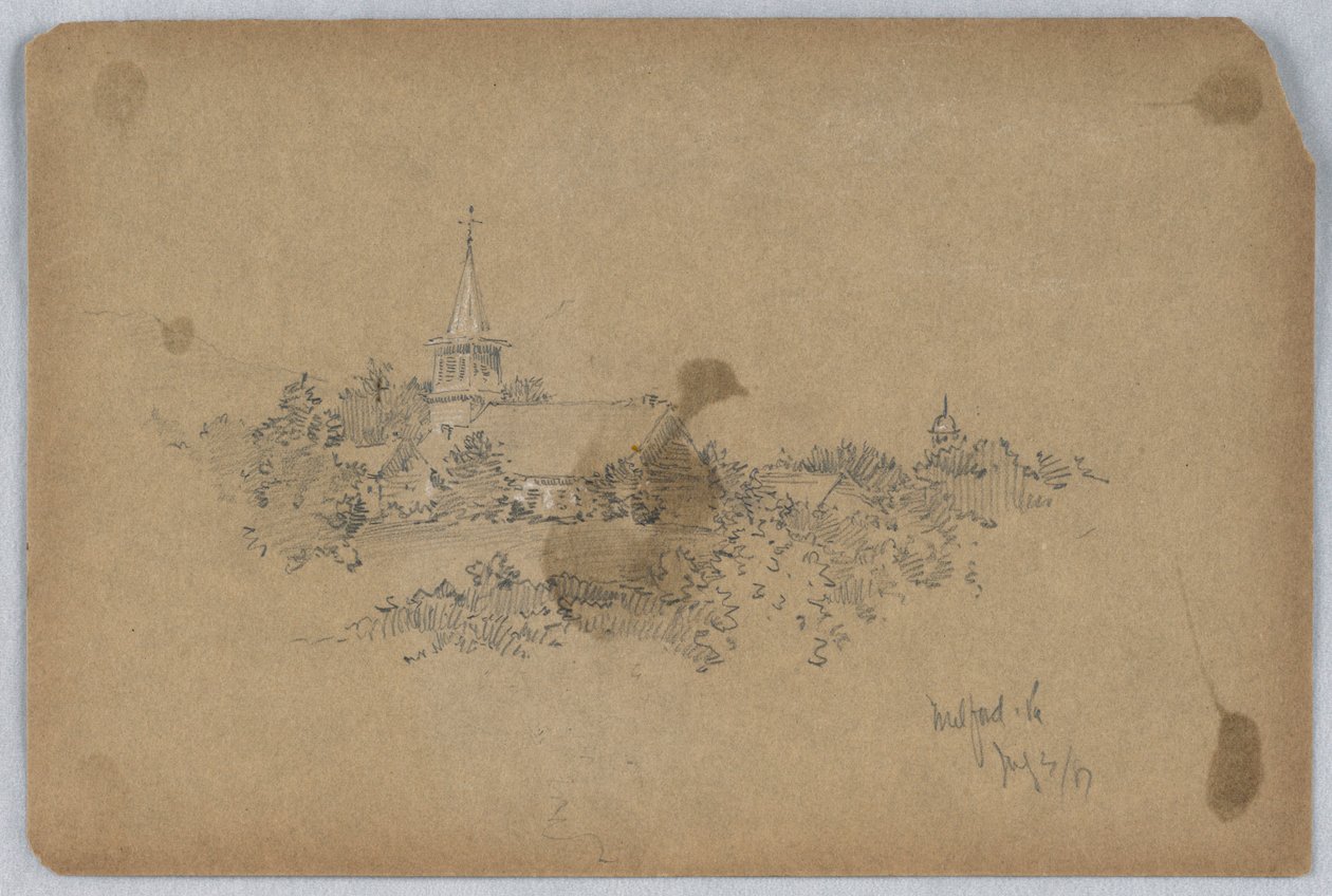 Milford, Wirginia autorstwa Arnold William Brunner