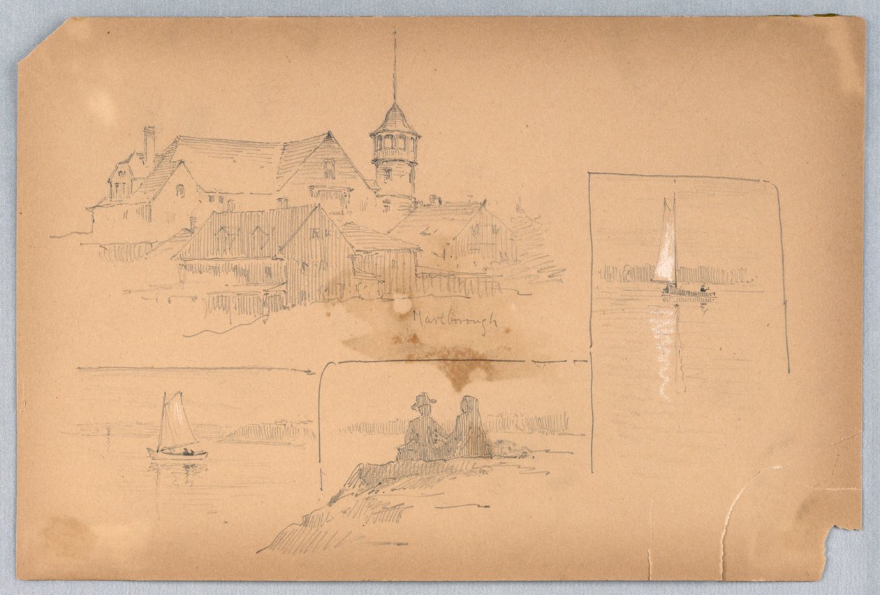 Szkice w Marlborough autorstwa Arnold William Brunner