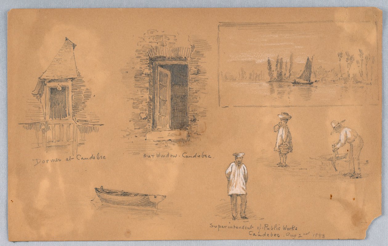 Szkice w Canebec autorstwa Arnold William Brunner