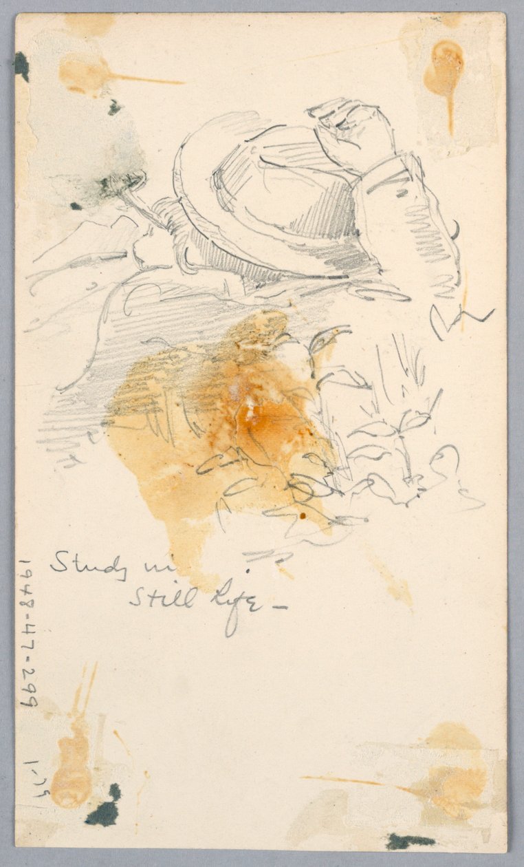Studiuj z martwą naturą autorstwa Arnold William Brunner