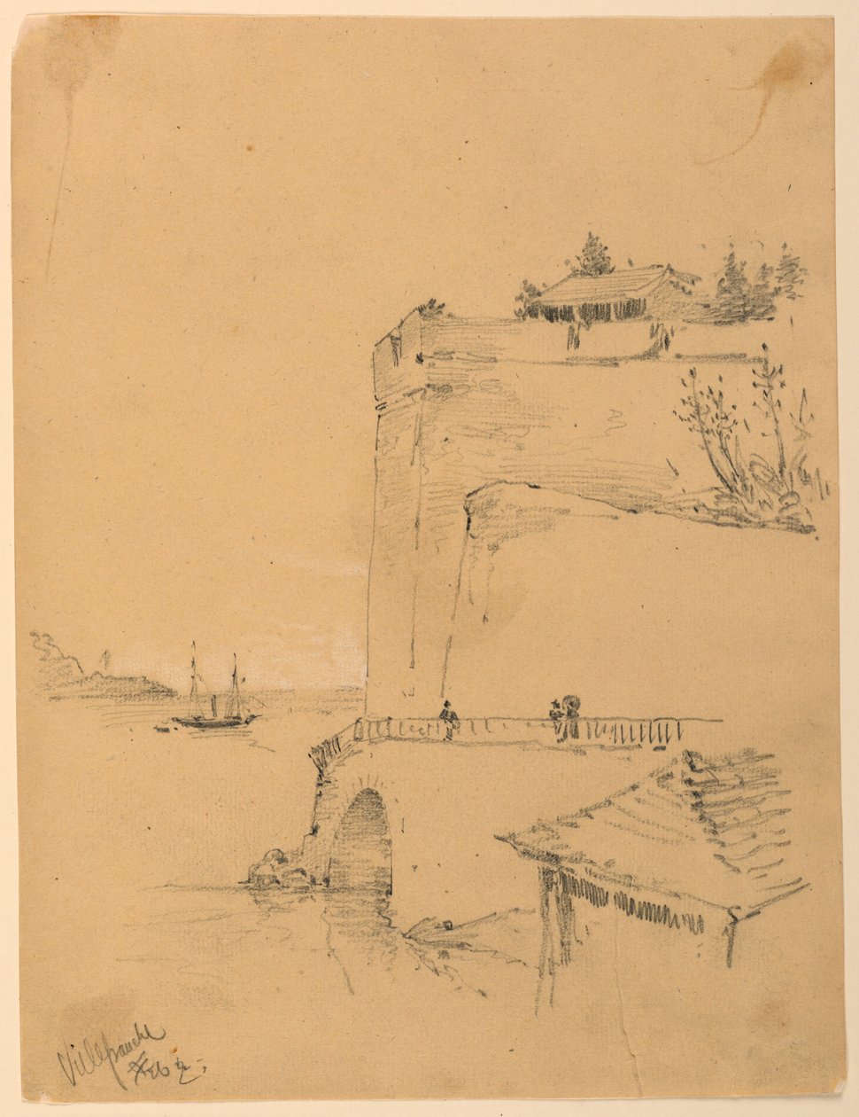 Villefranche autorstwa Arnold William Brunner