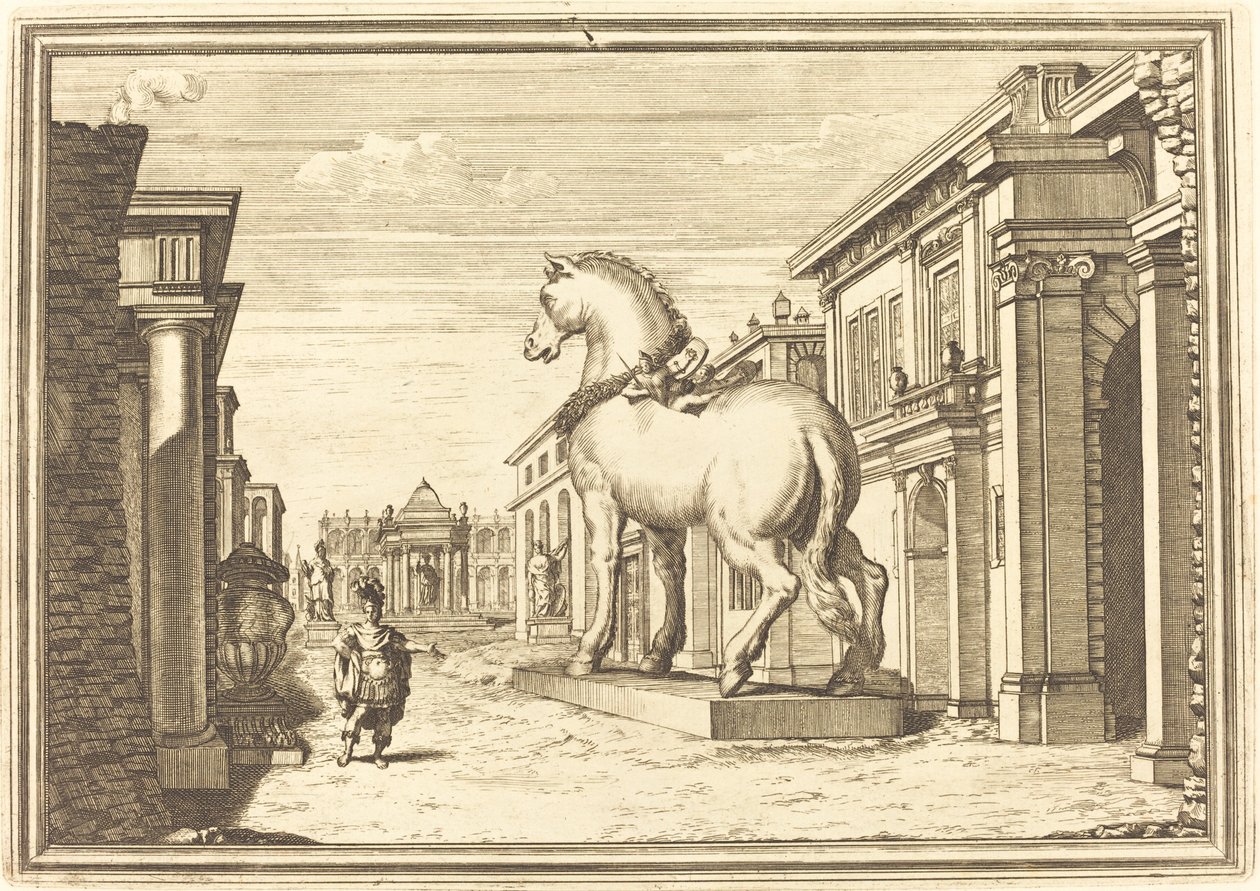 Grek w Troi: Tablica 2 autorstwa Arnold von Westerhout