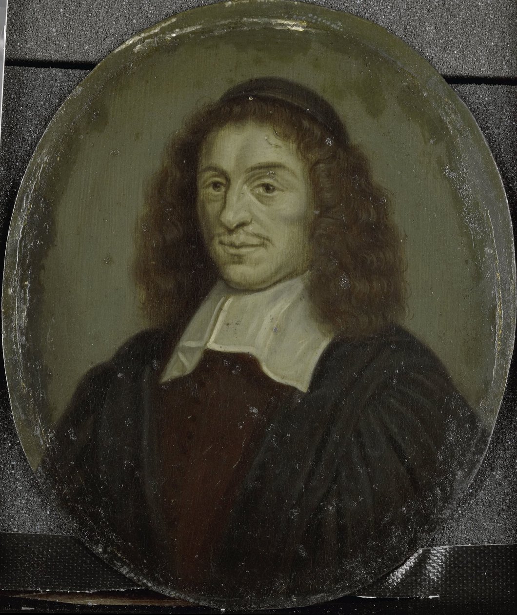 Portret Aleksandra Morusa, profesora w Amsterdamie autorstwa Arnoud van Halen