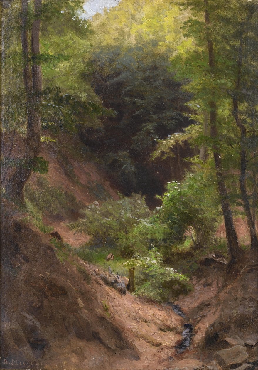 Spokój polany autorstwa Arseniy Ivanovich Meshchersky