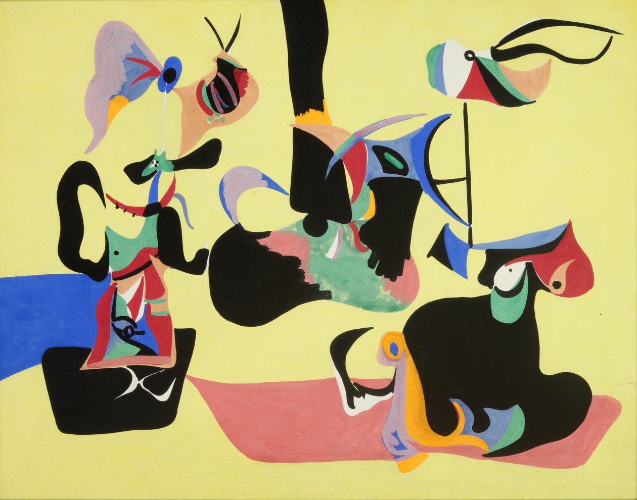 Ogród w Soczi autorstwa Arshile Gorky