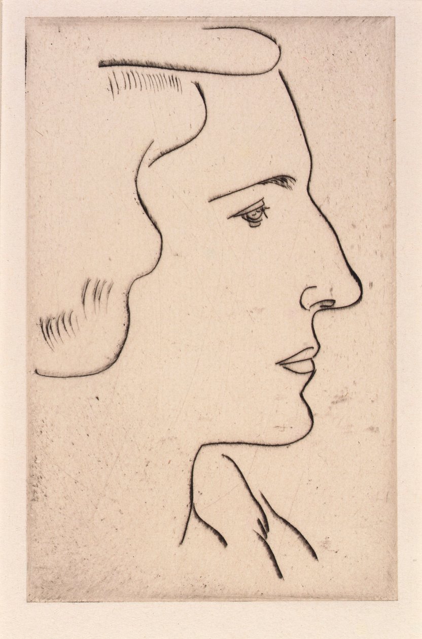 Profil autorstwa Arshile Gorky
