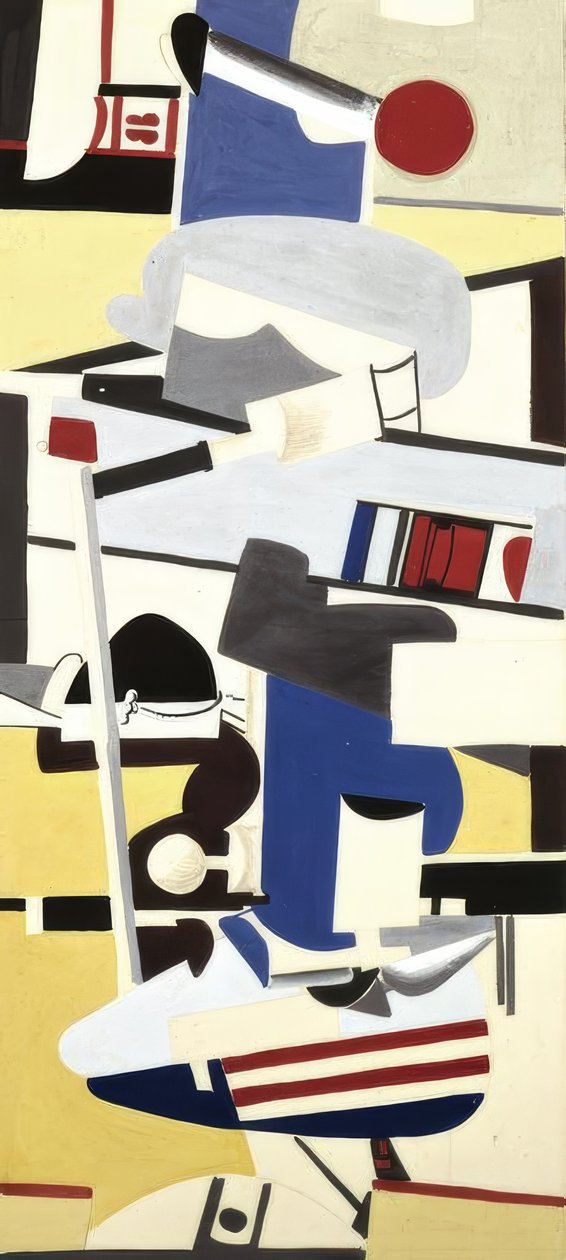 Studium dla lotniska Newark autorstwa Arshile Gorky