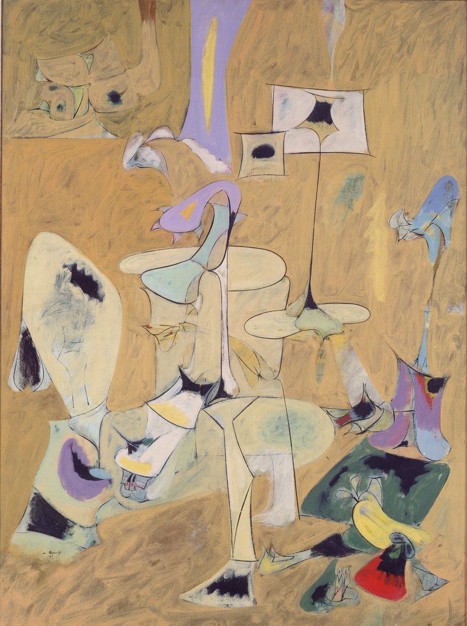 Zaręczyny II autorstwa Arshile Gorky