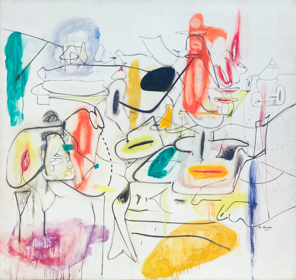 Nieuprawny autorstwa Arshile Gorky