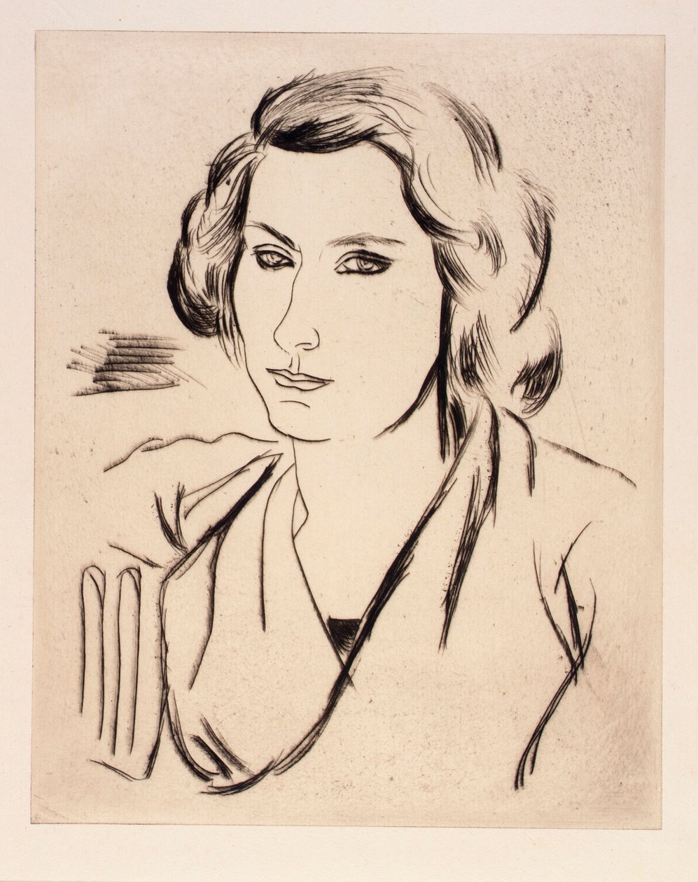 Młoda kobieta autorstwa Arshile Gorky